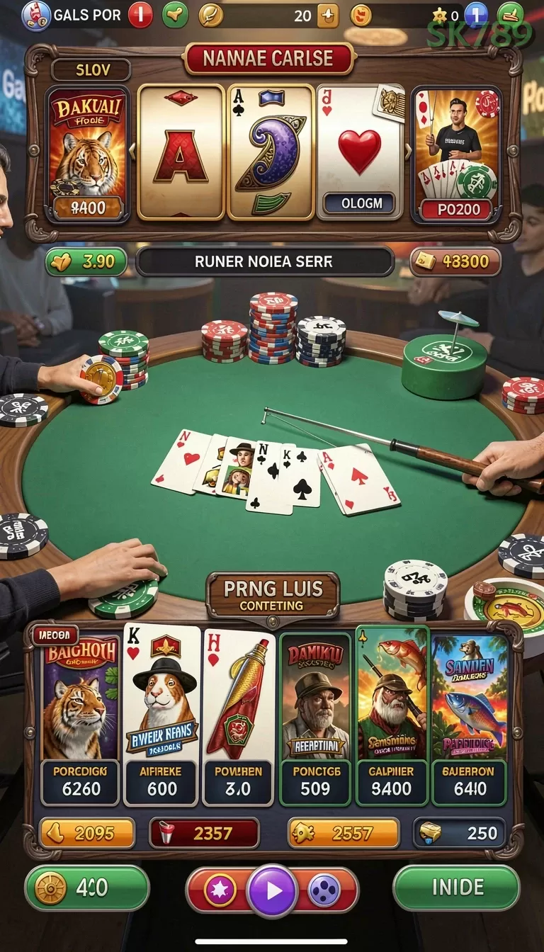 Cuplikan layar SUNGAITOTO — menu navigasi