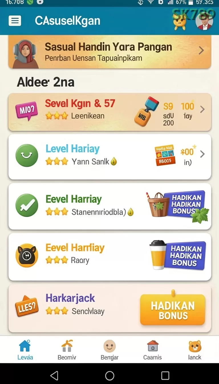 Cuplikan layar JKTOK — halaman utama